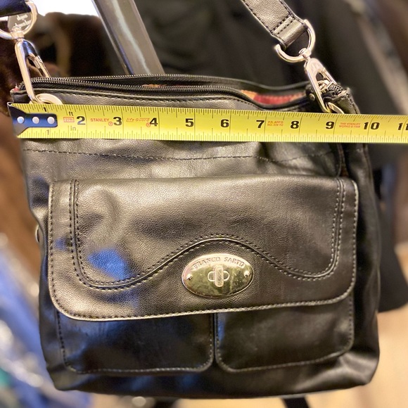 Franco Sarto Black Purse with practical pockets, storage and secret side pocket. - Picture 8 of 9
